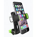 Wholesale Car Mount Phone Holder for Air Vent Fits iPhone, Samsung, and More Q002 (Black)
